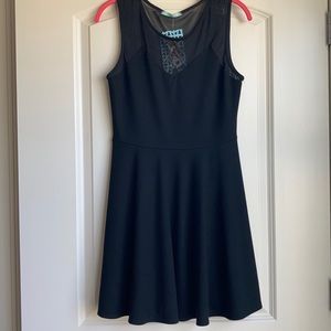 Black Lulus skater dress
